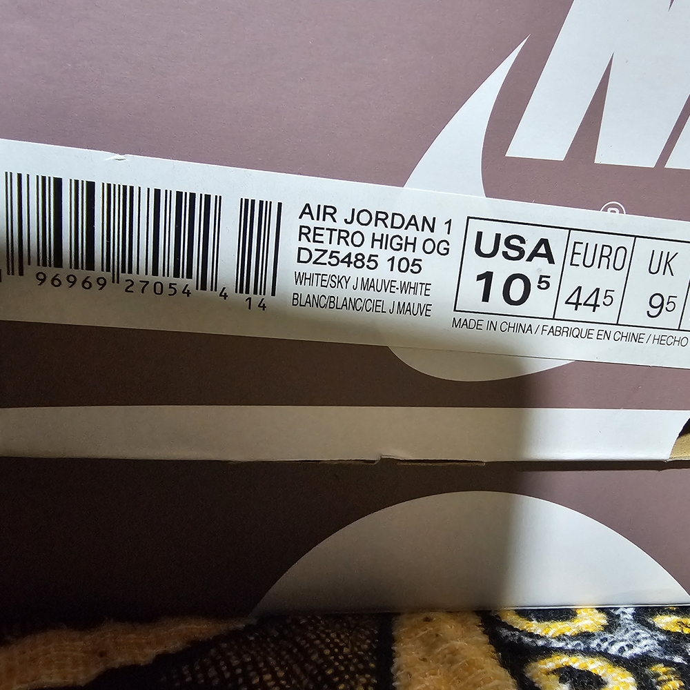 Nike Air Jordan 1 Retro High OG 'Mauve'